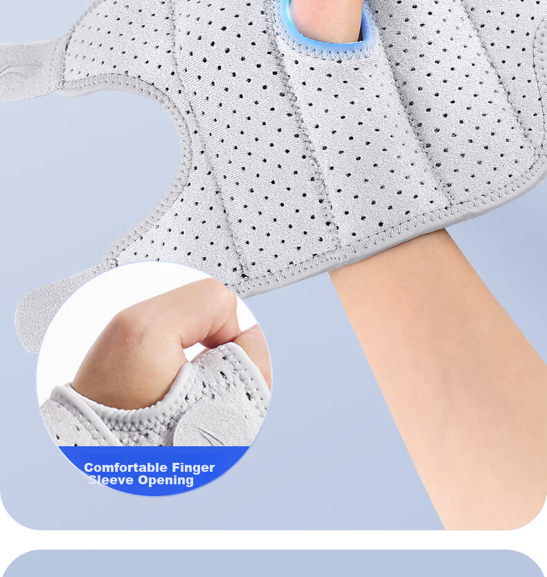 LI-NING Tendon Sheath Wrist Support Brace for Men and Women, Wrist Sprain and Strain Pain Joint Protector, Stabilizer Rehabilitation Gray 13