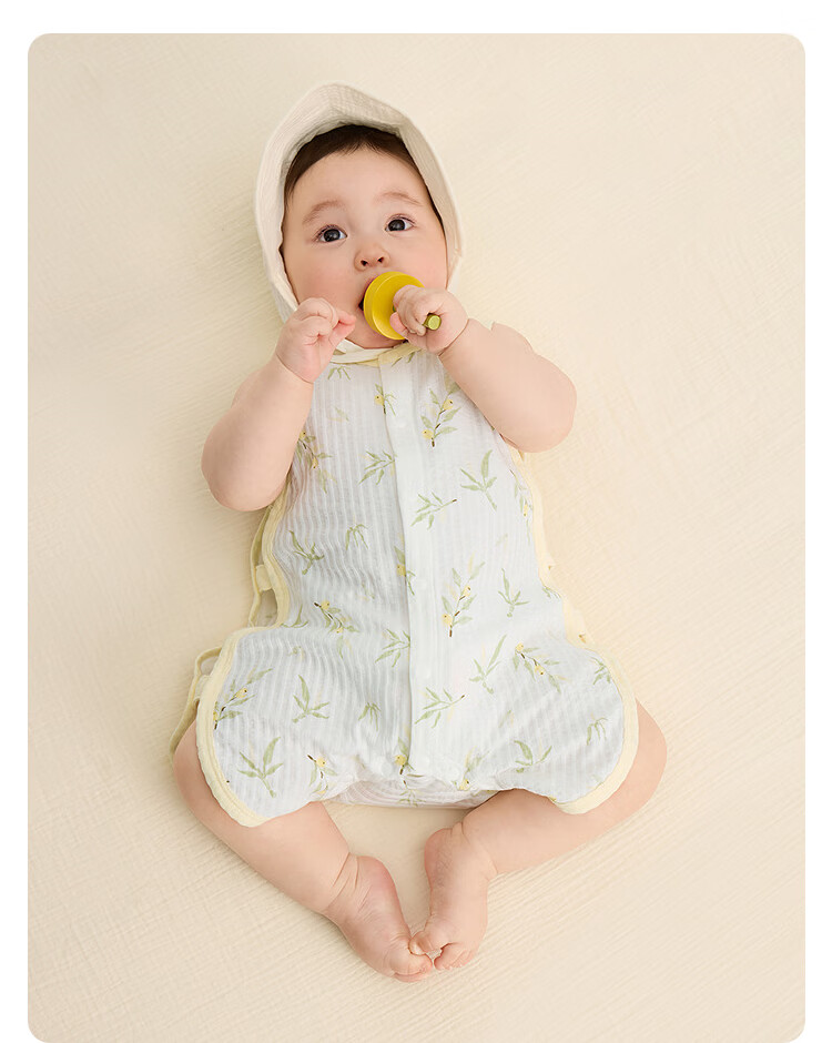Balabala [balaOne] Baby Romper Infant Jumpsuit 2026 Summer Cotton Two-Piece Set 17
