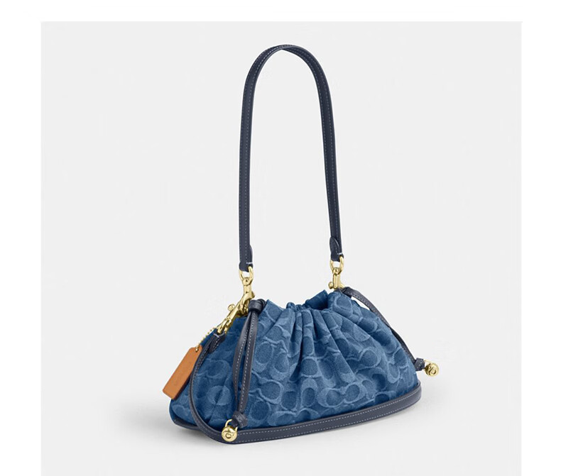 COACH Women's FAYE Classic Logo Shoulder Crossbody Drawstring Cloud Bag CDE45 - Brand Direct Supply 5