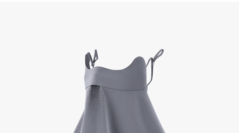 ZIY Seamless Breathable Face Shield Women's Summer Shoulder Neck Integrated Sun Protection Mask UV Protection Eye Corner Face Cover 8