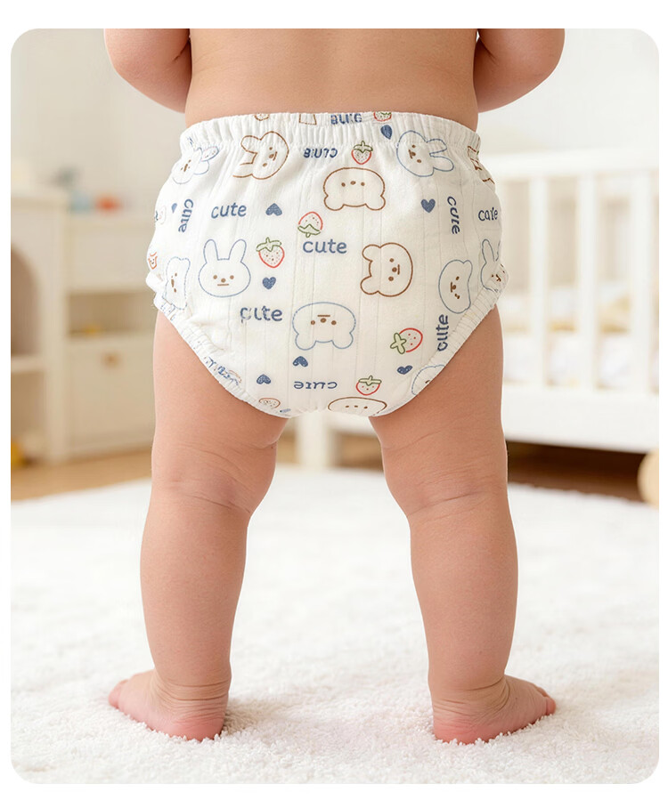 9i9 Baby Potty Training Pants Summer Thin Washable Unisex Mesh Breathable Diaper Underwear Infant Toilet Training 2-Pack Size 110 13