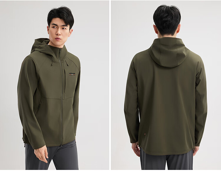 NORTHLAND 【Gangren 3】Men's Softshell Jacket 2026 New Outdoor Three-Proof Wear-Resistant Hiking Mountaineering Softshell Coat 14
