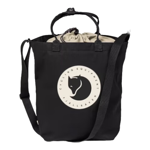 FJALLRAVEN Arctic Fox Outdoor Cycling Tote Bag Large Capacity Handheld Shoulder Bag 23200333-550 Black Women's Day Edition