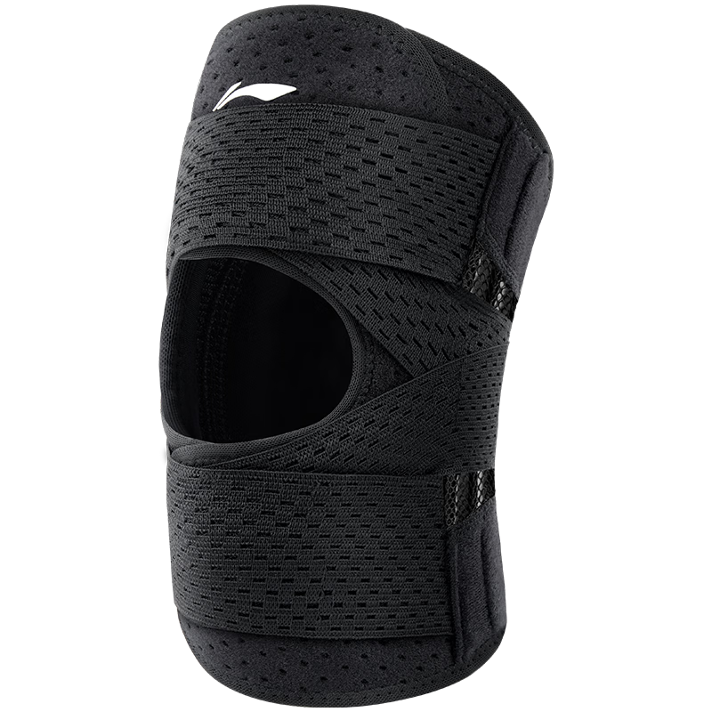 LI-NING Knee Brace for Meniscus Injury, Anti-Joint Synovitis, Patellar Ligament Support, Lightweight, Unisex, Running, Badminton, Basketball