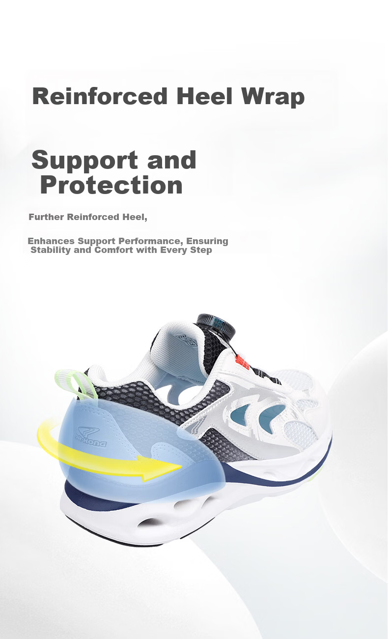 DR·KONG Sports Shoes Spring Unisex Kids Slip-On Button Children Shoes 2C10B1016AM White/Black/Silver Size 35 7