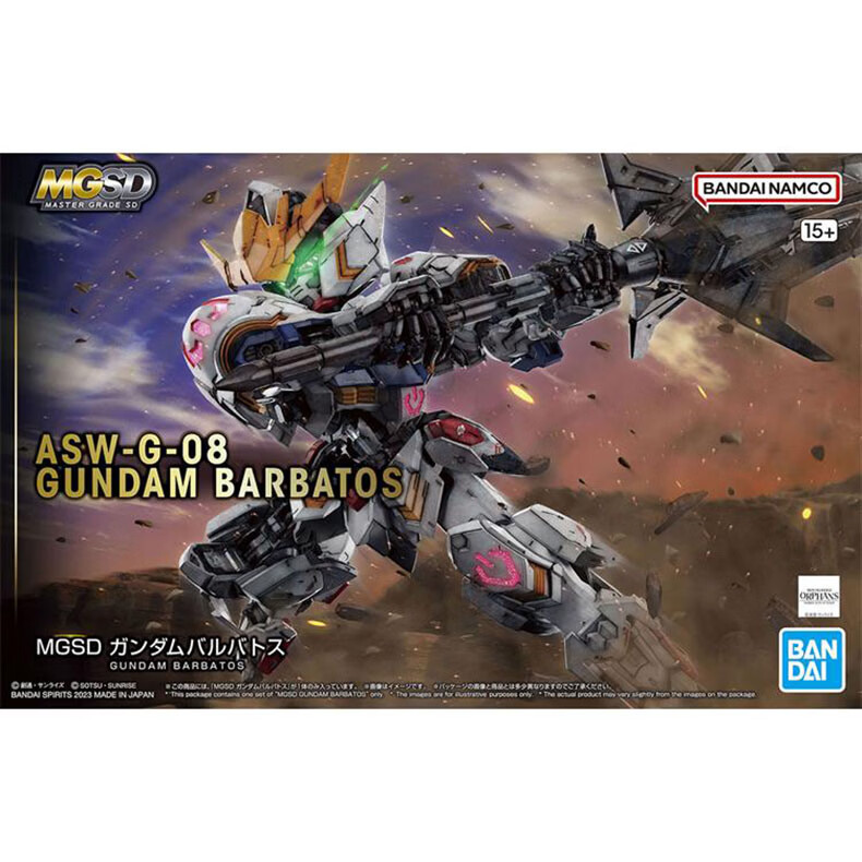 Bandai MGSD Series Gundam Barbatos Iron-Blooded Model Assembly Kit Boys Toy Gift