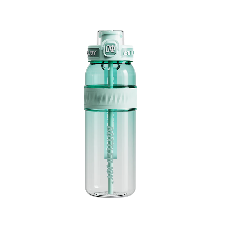 Dundunchang Dundun Barrel Sports Water Bottle Large Capacity Fitness Tumbler High Temperature Resistant Tritan Plastic Cup for Men and Women