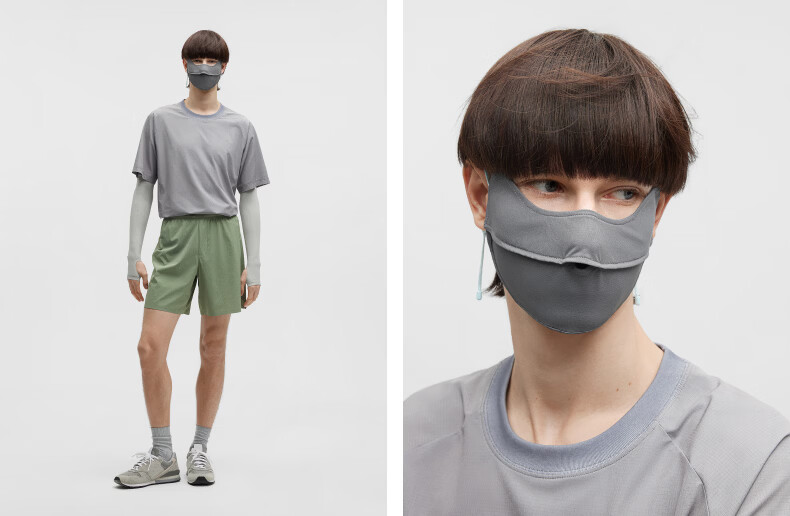 Bananain Liangpi 331UV Unisex Cooling Sun Protection Breathable Antibacterial Face Mask Outdoor Commuting Eye Protection Mask 15