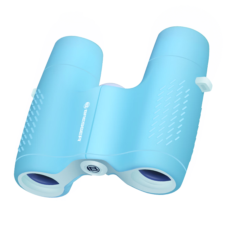 Bresser Germany Bresser 6x21 Fixed Focus Gray Binoculars for Children Ages 3-10 Compact Spring Festival Birthday Gift