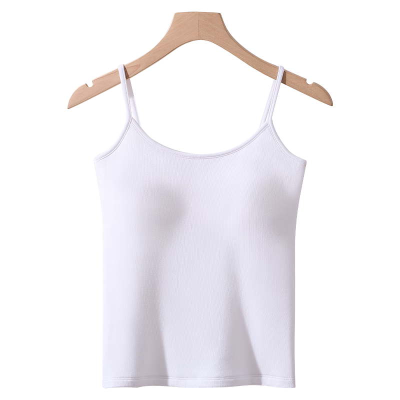 Miiow [Liu Yifei Same Style] Women's Lace Thin Camisole with Chest Pad Sleeveless Tank Top Innerwear