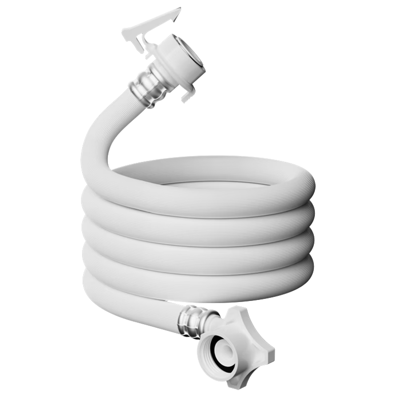 Yeebarle Washing Machine Inlet Hose, Fully Automatic Washer And Dishwasher Inlet Hose Extension, 1/2 Inch Threaded Connection Water Supply Pipe, Compatible with Haier Xiaotianye Universal Extension Tube, 5 Meters, 7002