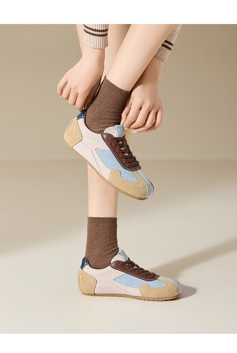 Saturday Vintage German Trainer Women's 2026 Summer New Height-Increasing Soft Sole Lightweight Classic Casual Sports Sneakers 13
