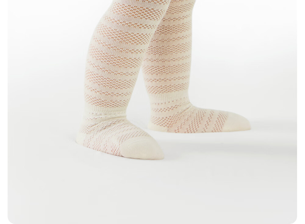Betis Kids Socks Spring Summer Ultra-thin Newborn Baby Over-the-Knee Anti-Mosquito Mesh Breathable Long Socks 11