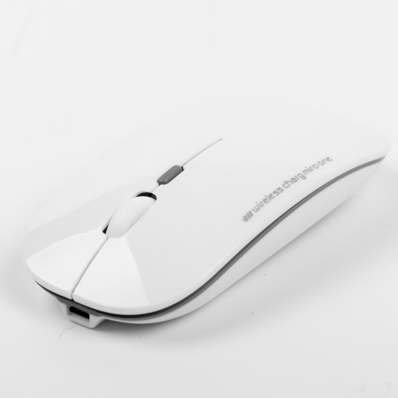 LINGSHE M175 Rechargeable Wireless Bluetooth + 2.4G Dual-Mode Silent Mouse Ivory White Bluetooth + 2.4G Dual-Mode Silent Version for Laptop 1