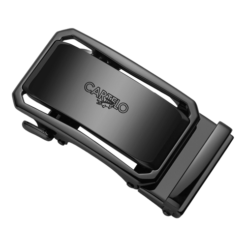 CARTELO Men's Automatic Buckle Belt Buckle, Business Accessory, Casual Simple Belt Buckle, Gift for Boyfriend