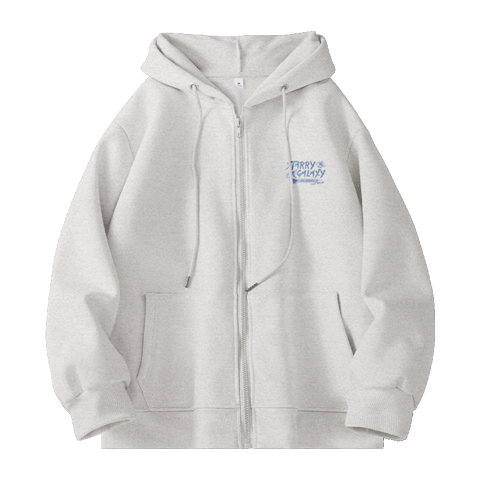 Jeanswest Women's Cardigan Hoodie 2025 Early Autumn New Thin Loose Zip-up Jacket Sportswear