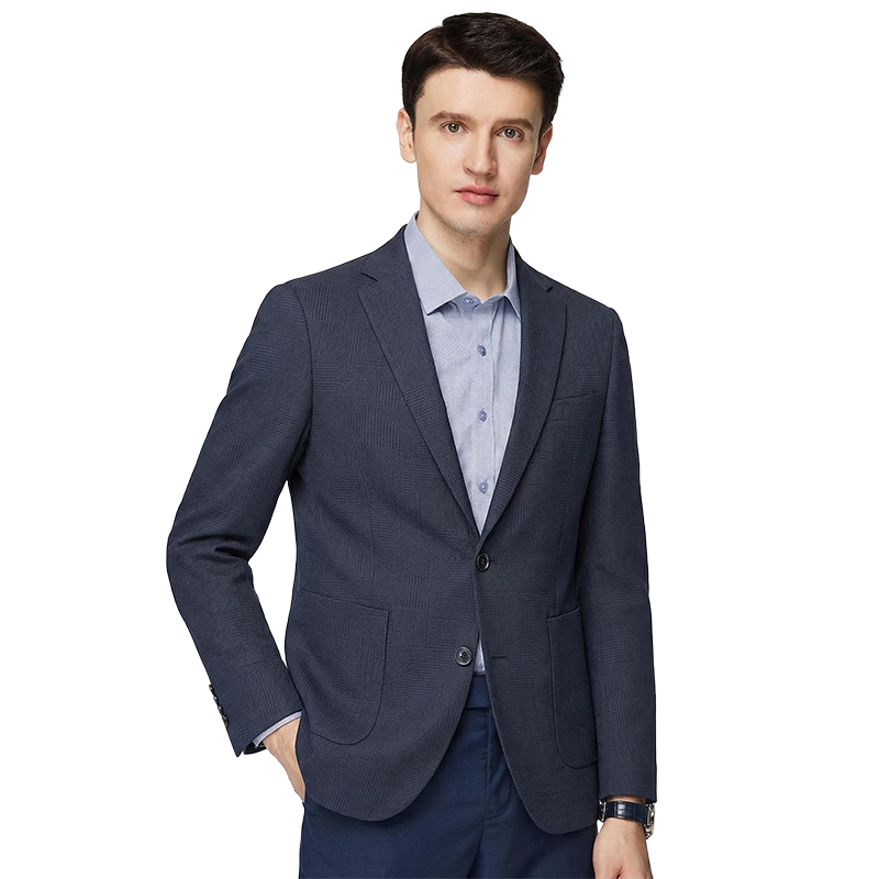 Shanshan Wrinkle-Resistant Non-Iron Men's Suit Spring Summer Lightweight Business Casual Single Jacket Middle-Aged and Young Dad Workwear Coat