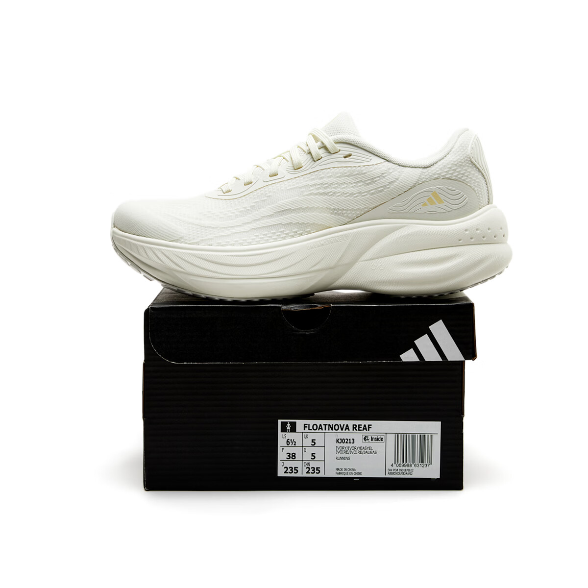 Adidas Women's Spring Lightweight Casual Sports Shoes Shock Absorption Breathable Running Shoes KJ0213 Size 36 9