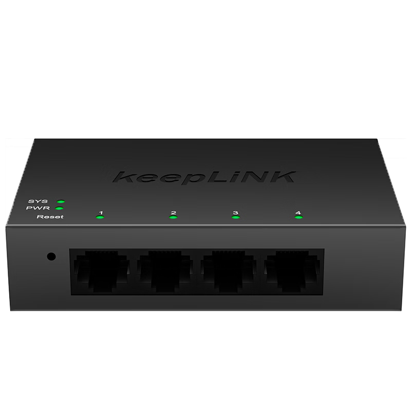KeepLINK KP-9000-4GHML 2.5G 4-Port Switch with VLAN and Link Aggregation Managed Enterprise Traffic Distributor