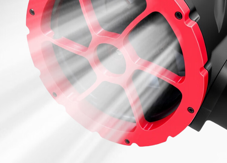 Milade [Top Model 2200G Wind Pressure] Industrial Turbo Ducted Fan Brushless Motor Powerful Blower Storm Fan 13