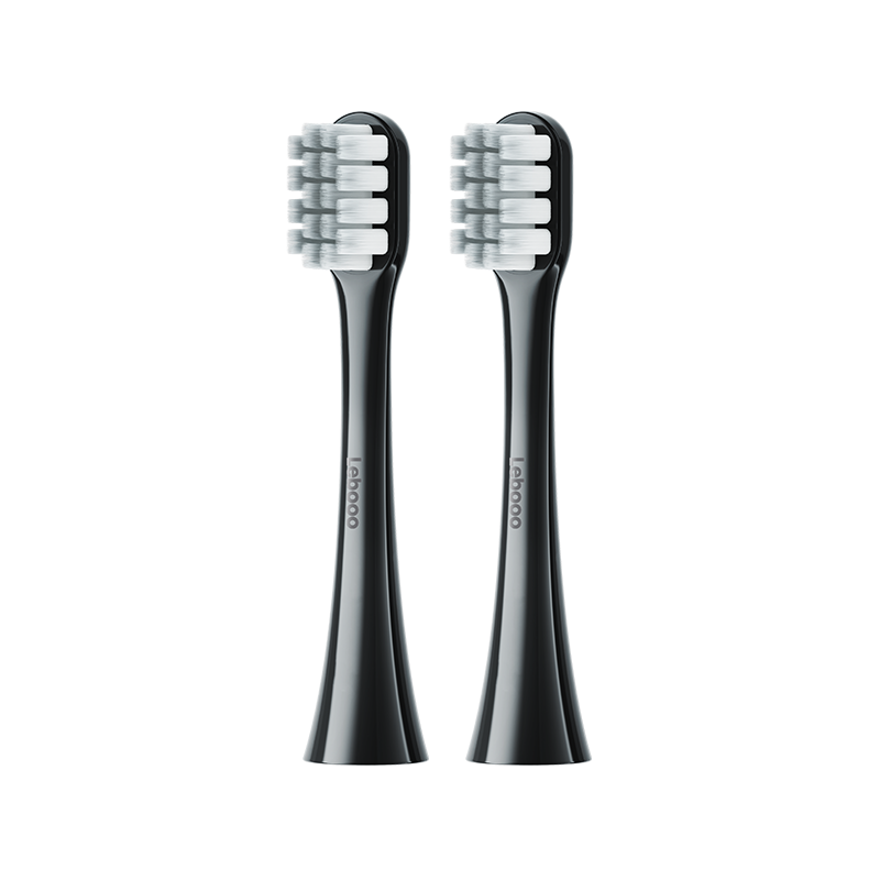 Hongmengzhixuan Liboide Smart Toothbrush Heads, Youyang 3/Sensitive Toothbrush, 2-Pack Black