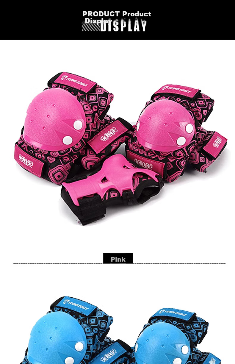 Feiying Kids Roller Skating Protective Gear Helmet Set - Safety Pads for Ice Skating, Skateboarding, Skiing, Balance Bikes, and Bicycles 25