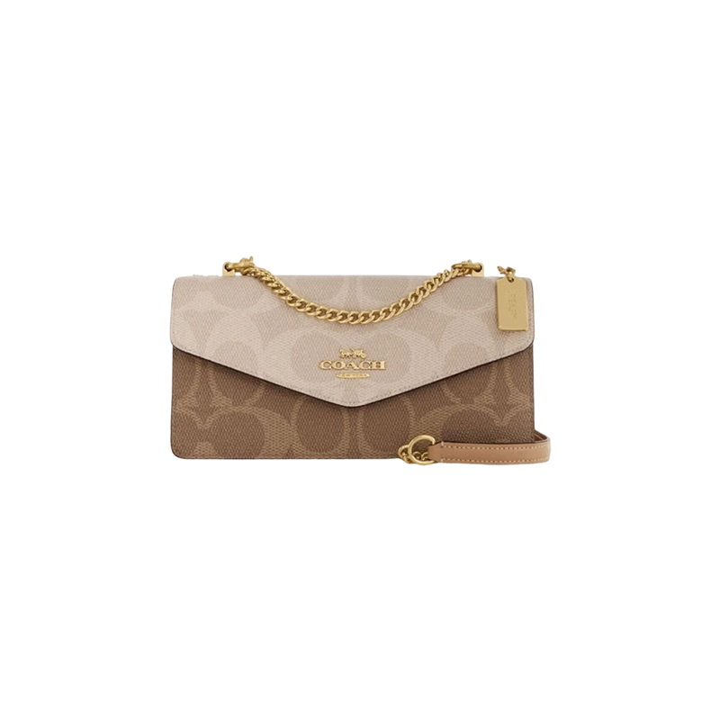 COACH KLARE Classic Logo Women's Shoulder Crossbody Envelope Bag