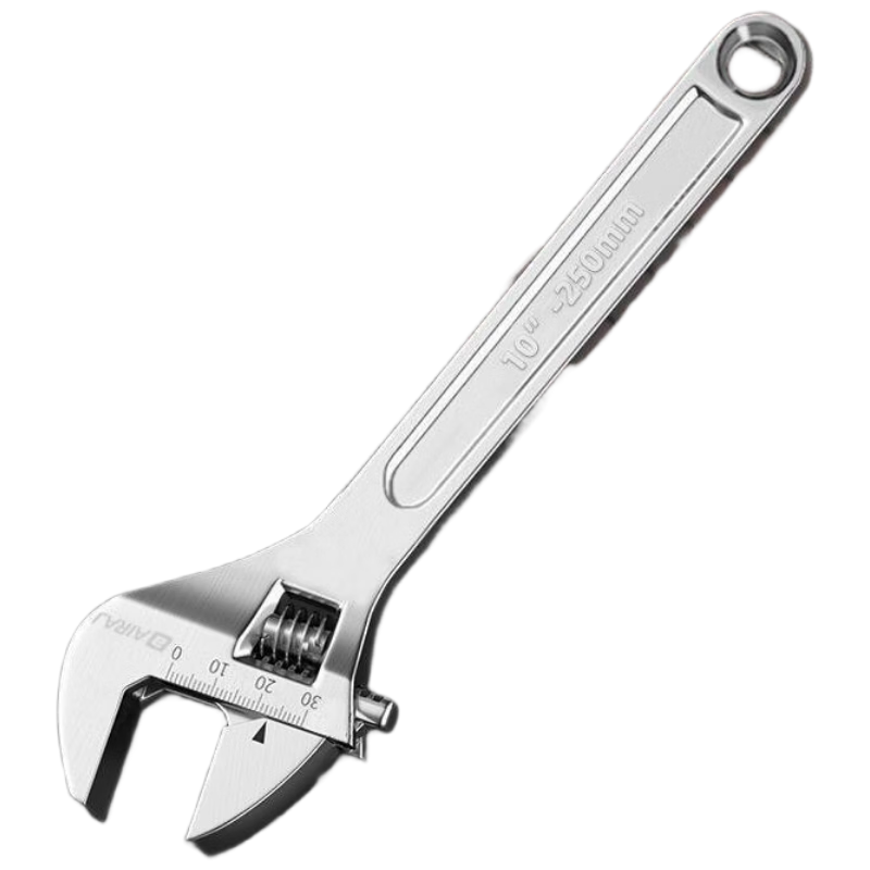 AriZe Adjustable Wrench Multi-Function Large Opening Household Tool 250mm