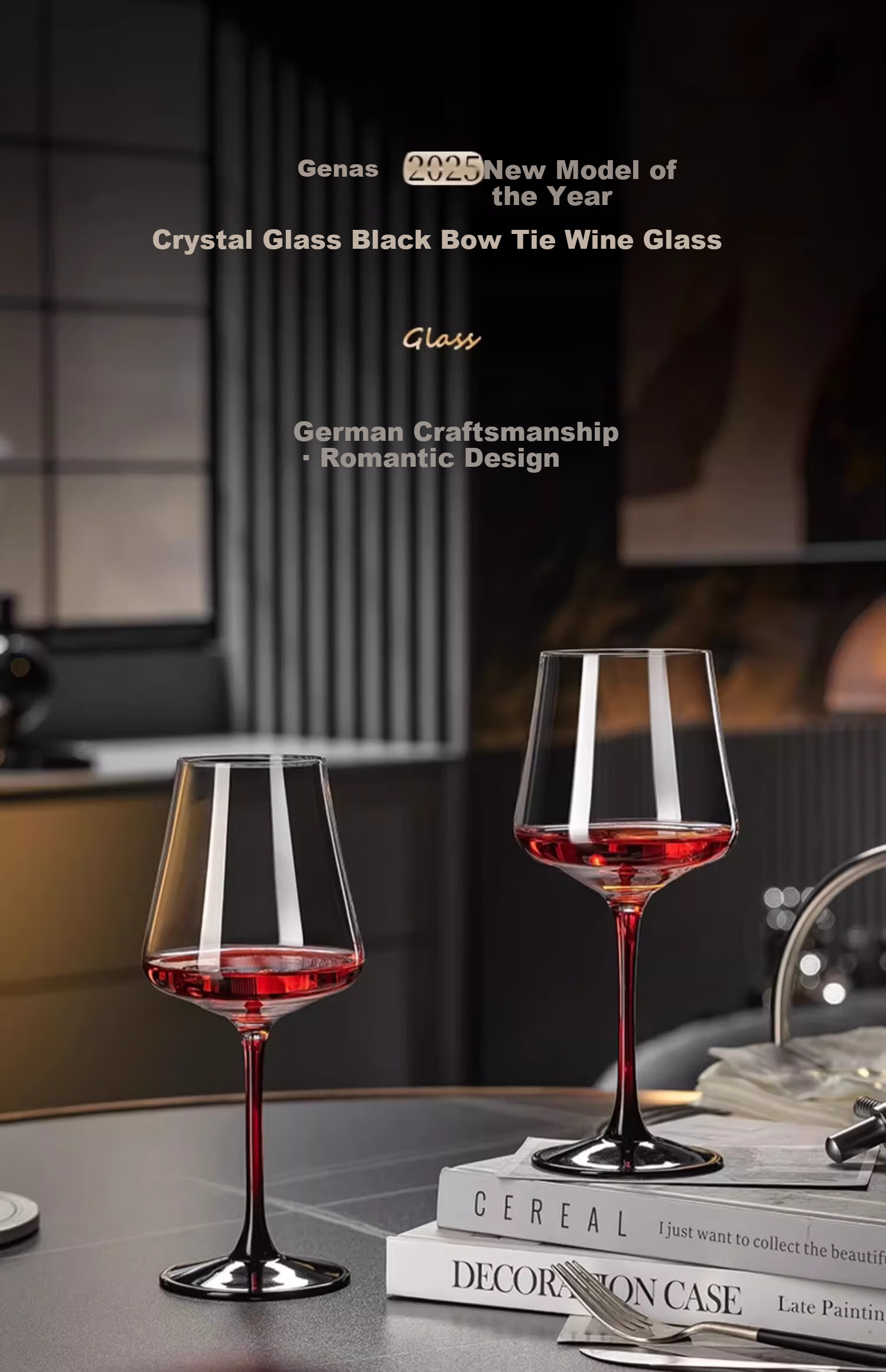 CRISTALGLASS Crystal Wine Glass Set Luxury High-End Home European Style Decanter Set 1