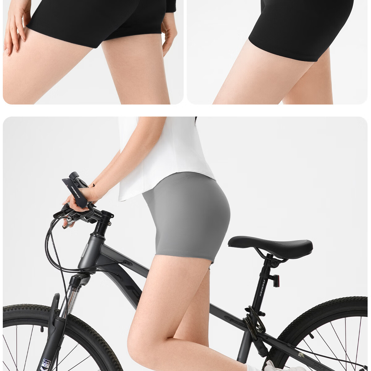 361° High-Waist Peach Hip-Lifting Women's Sports Shorts, Tight-Fitting Running and Fitness Pants, High-Elastic Yoga Capri, Lightweight 15