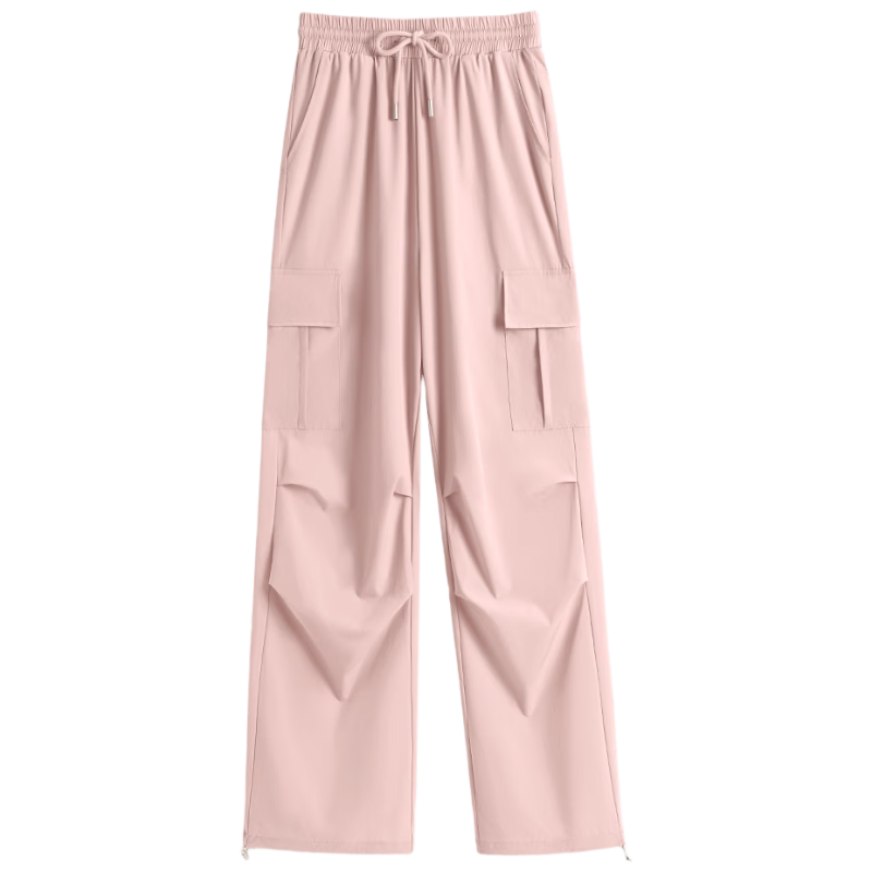 Baleno S&K Women's Workwear Casual Pants 2026 Summer Thin High-Waist Straight-Leg Slimming Breathable Cool Long Pants