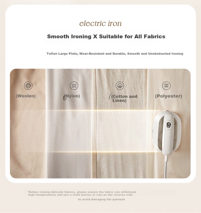 Bear Handheld Garment Steamer 17g/min High Steam 110mL Water Tank Home Mini Iron DYD-E11R3 16