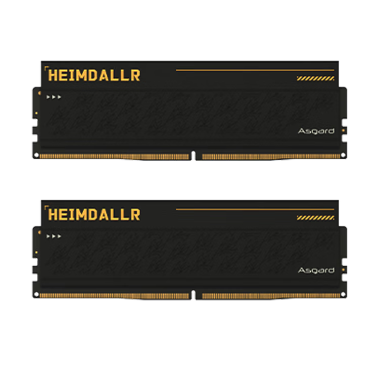Asgard 16GB DDR5 6000 Desktop RAM Heimdall Heatsink Hynix M-die CL30 Black Thick Armor AI PC Upgrade