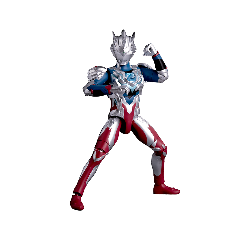 BANDAI Official Sound-Activated Super Action Zeta Ultraman Alpha Armor Boys Toy Children's Day Gift
