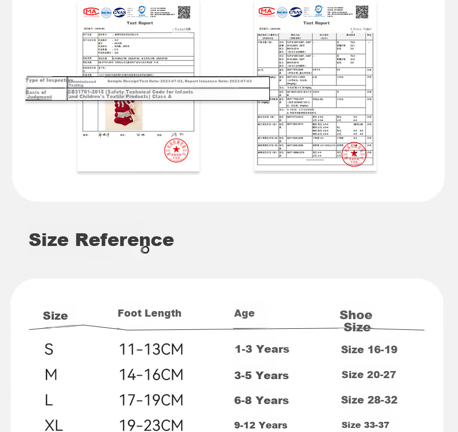 Mianqixiong New Year Red Socks for Zodiac Year Children's Socks Girls' Christmas Cotton Socks 2025-XNY01-1-3 11