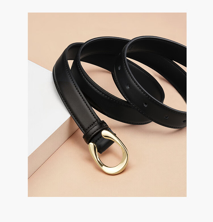 Septwolves Women's Leather Belt Fashion Pin Buckle Cowhide Waist Belt Accessory Dress Birthday Gift for Girlfriend and Mom 3