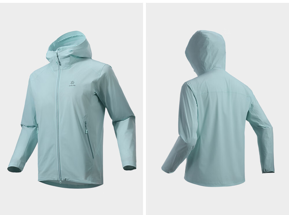 KAILAS M3-X Men's Softshell Jacket Outdoor Hiking Durable Stretch Breathable Lightweight Windproof Hooded Summer Coat 10