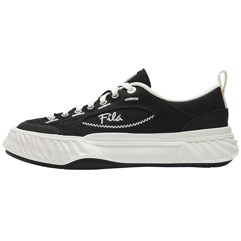 FILA Official Men's Shoes FOSSO 1+ Canvas Mesh 2026 Summer Rock Hiking Shoes 1+ Fashionable Breathable Casual Shoes