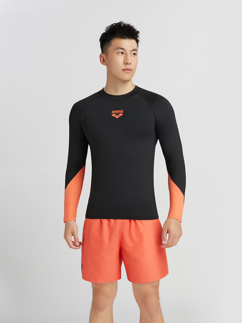 Arena [Xu Jiayu Edition] Men's Knee-Length Beach Shorts 2026 Year of the Horse Series Sports Training Fitness Drawstring Bottoms 3