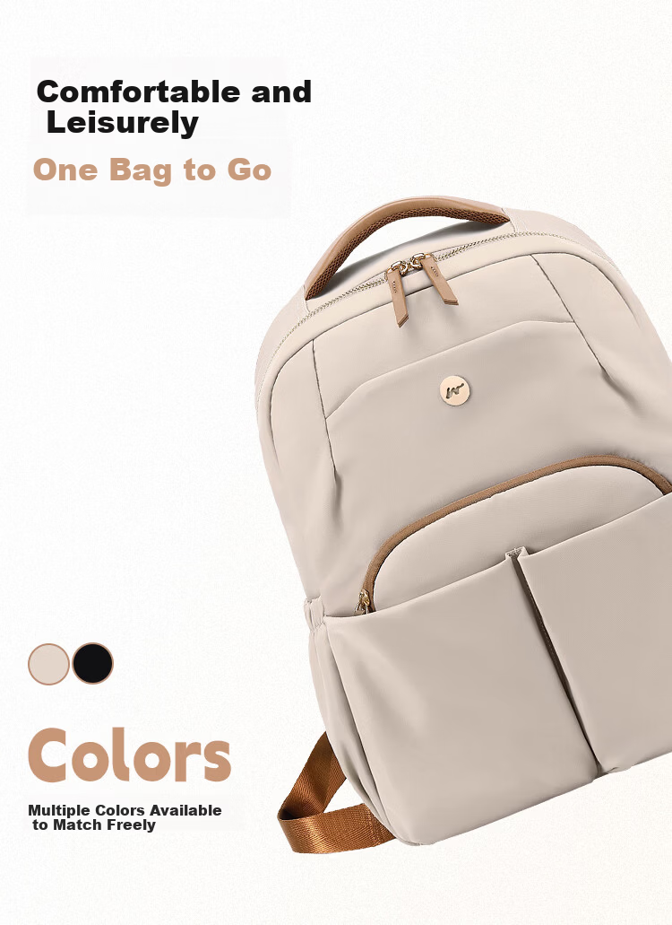 SHOULDCAT Women's Lightweight Backpack Large Capacity 15-inch Laptop Bag Travel Commuter Business Trip Gift for Girlfriend 2