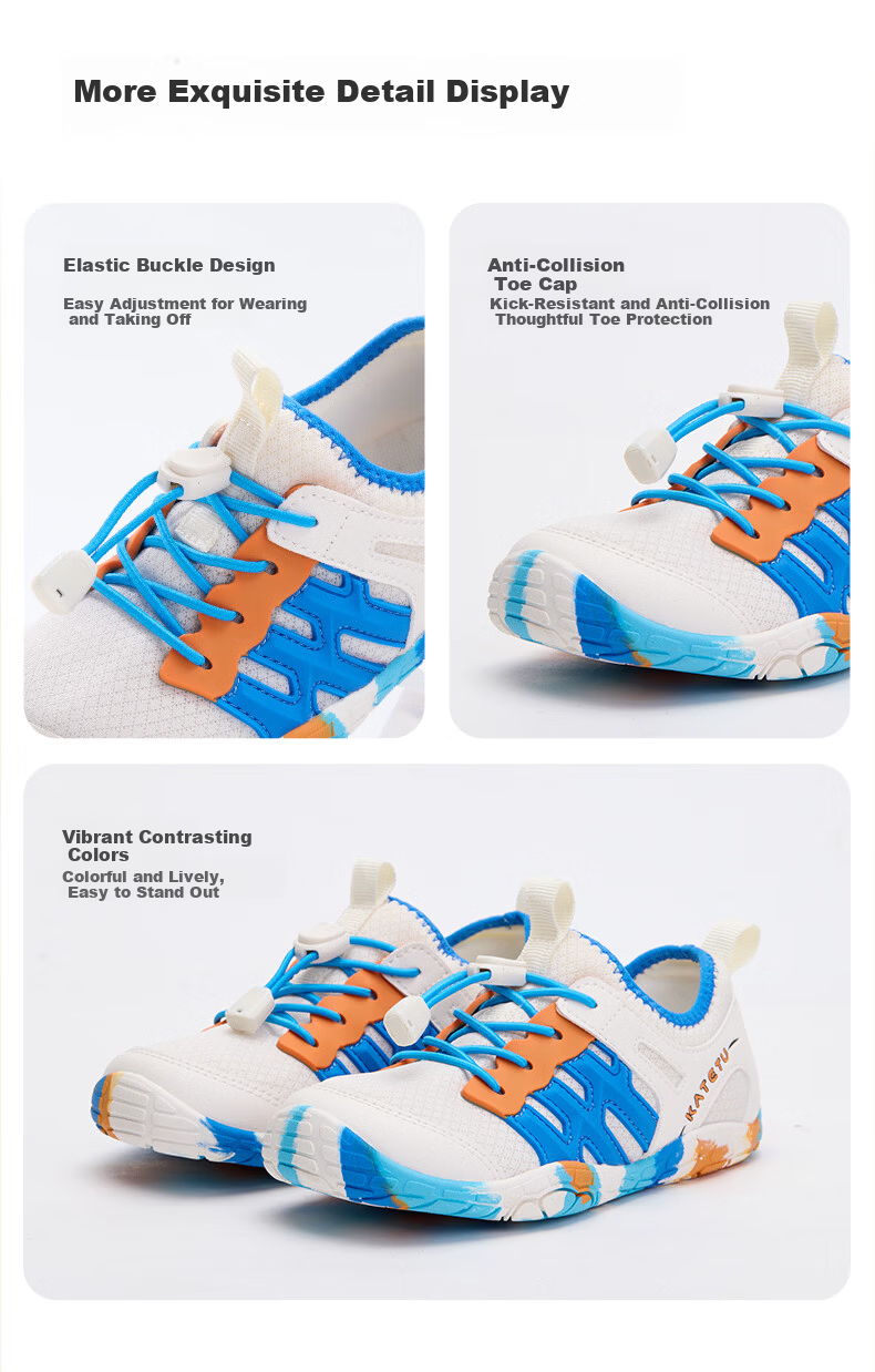Cater Rabbit Kids Outdoor Sports Shoes 2026 Spring New Non-slip Wear-resistant Breathable Hiking Mountaineering Shoes X6AF005 9
