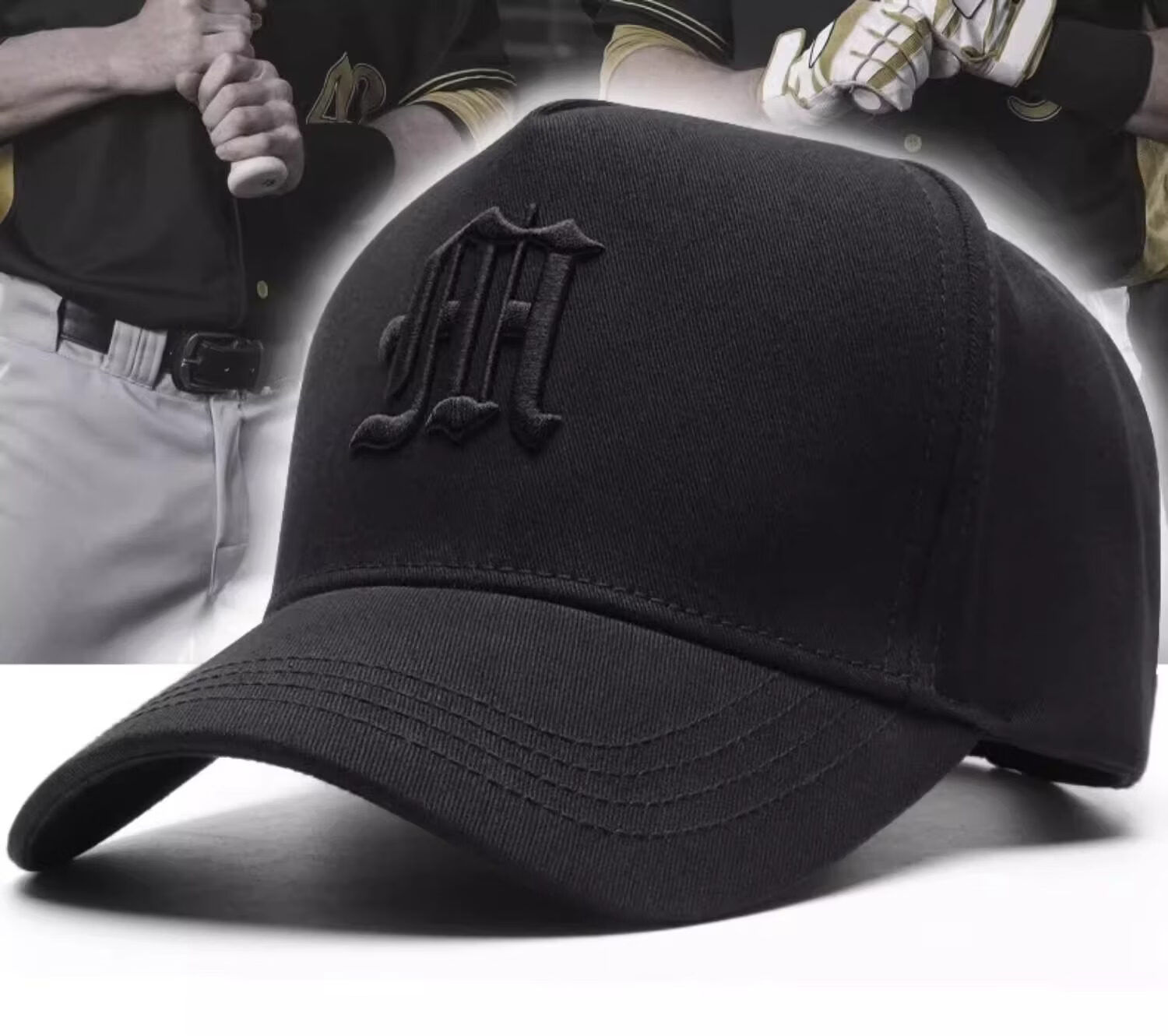 Ning'an Oversized High-Top Baseball Cap for Men and Women, Trendy Brand, Extra Large and Deep with Wide Brim, Face-Slimming Sun Protection Duckbill Hat 5