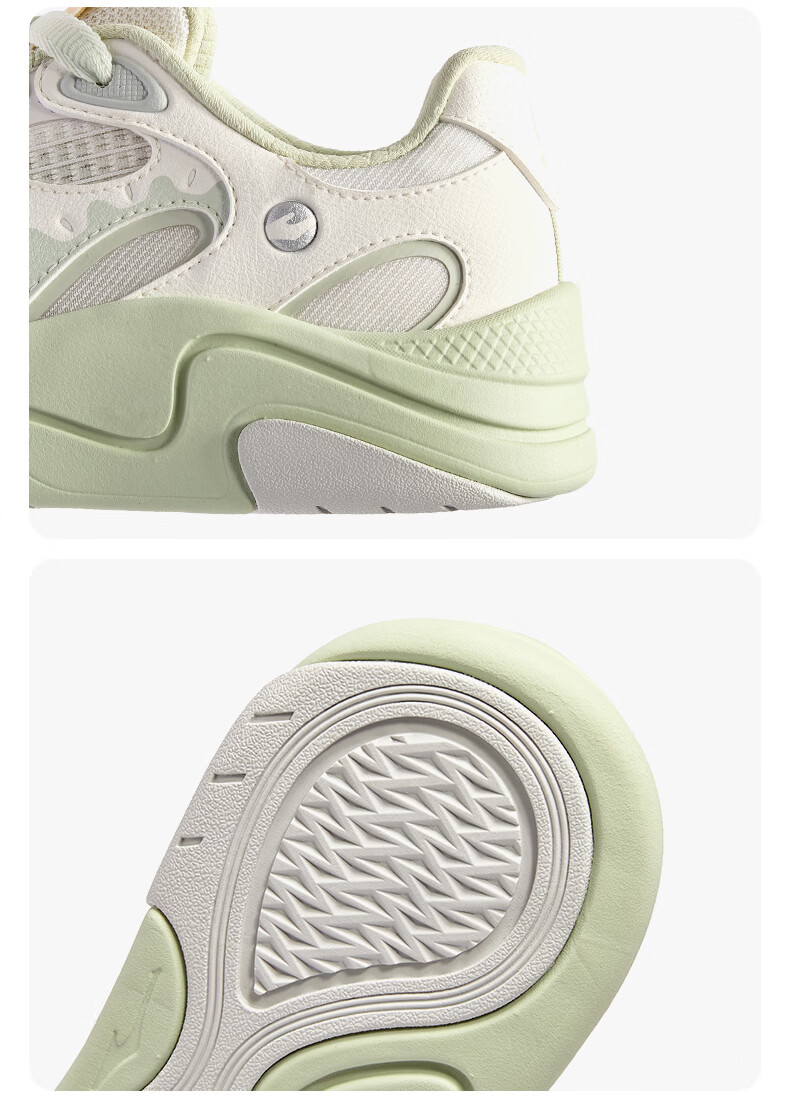 ERKE Women's Sneakers 2026 Summer New Comfortable Breathable Thick Sole Height Increasing Casual Sports Shoes | Bingguo 14