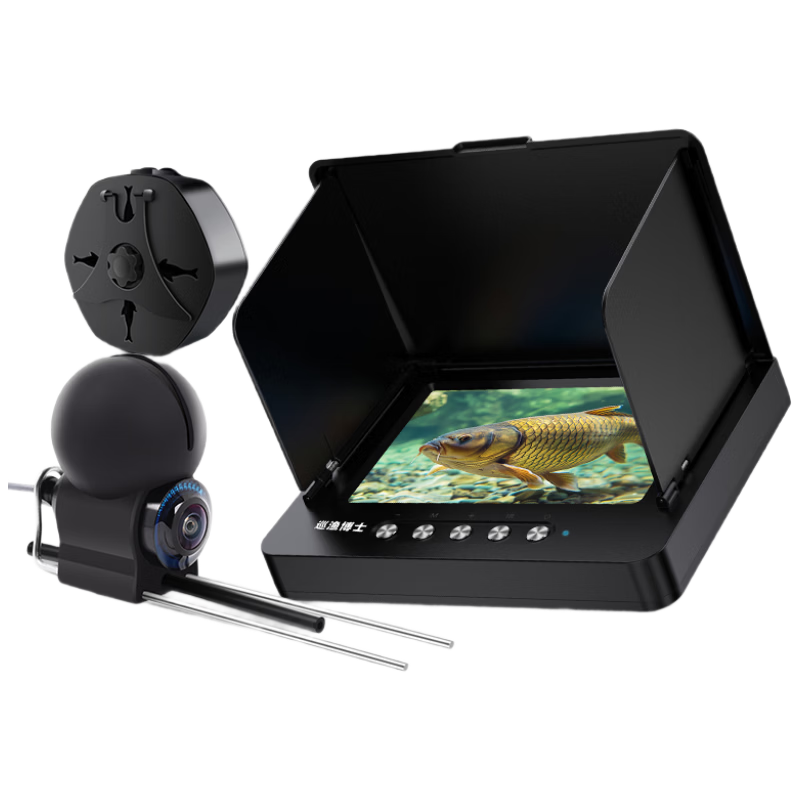 Xunyuboshi 2026 New Underwater Fish Finder with High-Definition Visual Screen, Ultra-Clear Temperature And Depth Sensor Head, 30-Meter Range