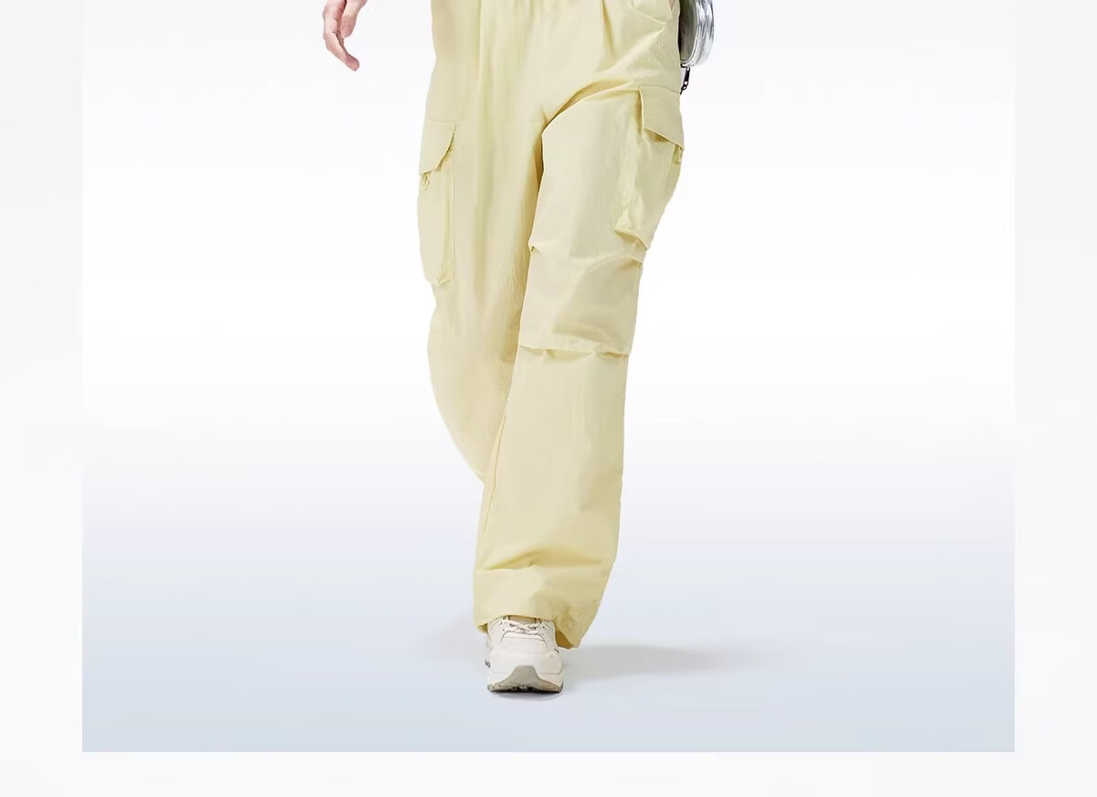 Camel [Dilireba Same Style] Women's Outdoor Quick-Dry Pants Spring Summer 2026 Lightweight Paratrooper Hiking Cargo Pants Men 22