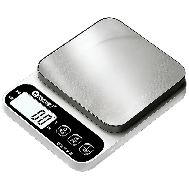 Weizhixiang Kitchen Scale, Electronic Scale for Home Use, Stainless Steel Gram Scale, High Precision Food Scale, Small Accurate Tea Scale, Jewelry Scale