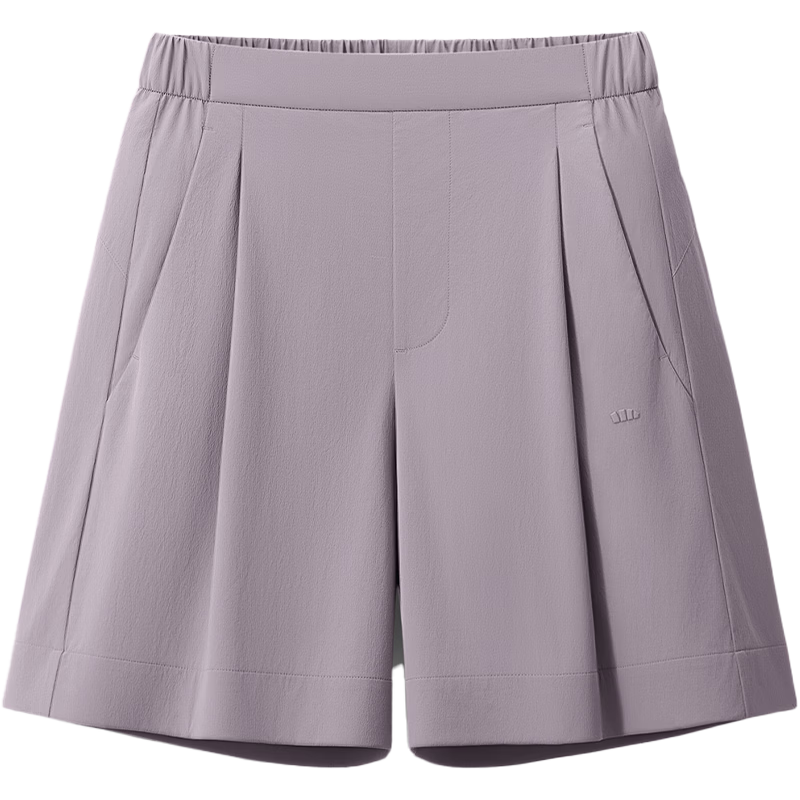 Beneunder Women's Lightweight Sports Outdoor Quick-Dry Shorts DS009 Spring Summer New Thin Smoke Purple S