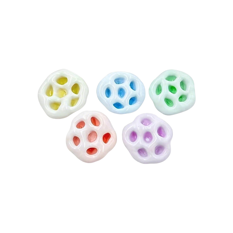 Kingstan Shaping Snow Skin Glutinous Rice Mochi Stress Relief Toy Ultra-thin Mochi Handmade Ball Tactile Children's Day Gift