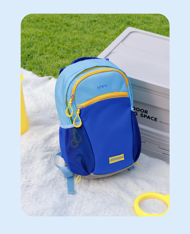 Vnine City Children's Backpack Ultra-Light Breathable School Bag for Boys and Girls Outdoor Study Travel Double Shoulder Bag 20