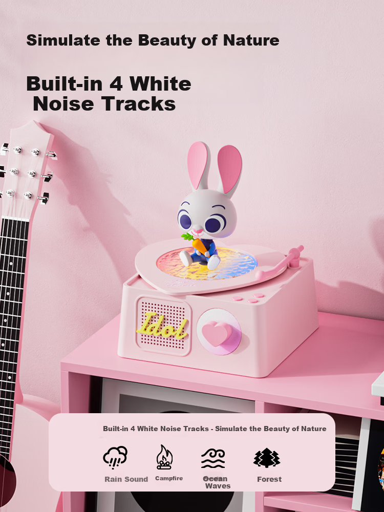 DISNEY Stitch Bluetooth Speaker Ambient Light High-Quality Mini Desktop Surround Stereo Sound Gift for Men and Women Birthday Women's Day Back-to-School Premium Practical 5